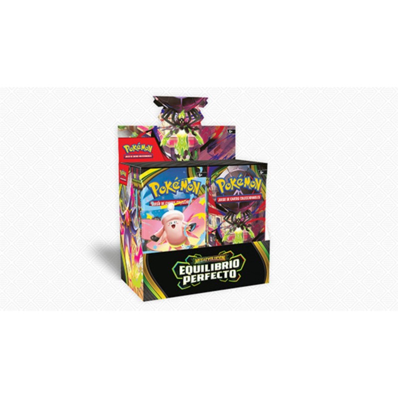 Pokémon: Perfekte Balance-Box mit Packs (36) Spanisch.