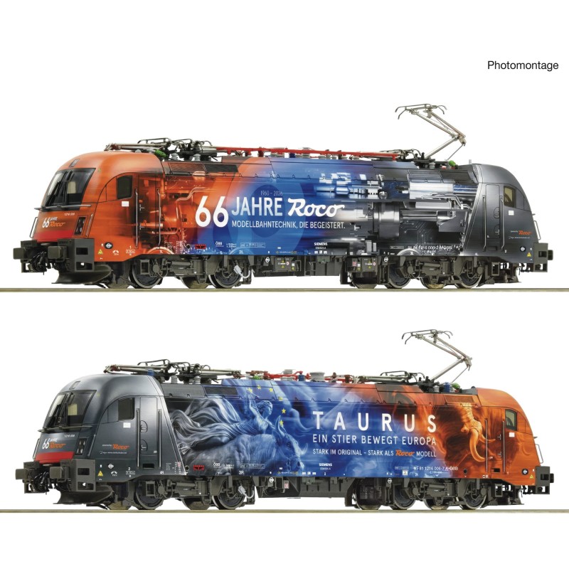Locomotiva elétrica 1216 006-7, "66 Anos de ROCO", ÖBB.