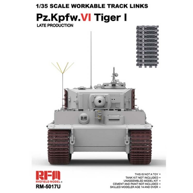 Cadenas para Tiger I, última versión.