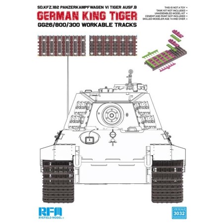 King Tiger workable tracks.