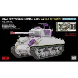 M4A3 76W VVSS Shermam, neueste Version.