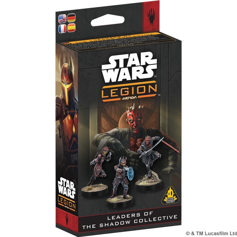SW Legion : Leaders du Shadow Collective.
