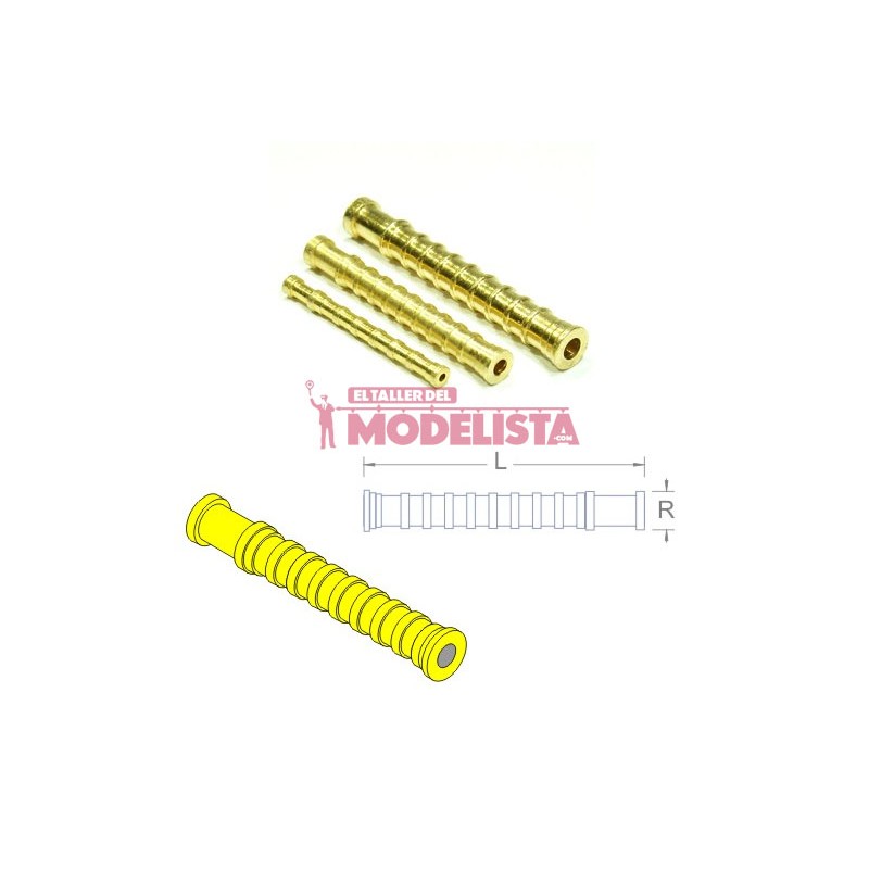 Cañón de los siglos XIV y XV. 25 mm. RB 079-25