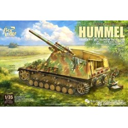 Hummel Sd.Kfz.165 15 cm s.FH 18/1, version initiale.