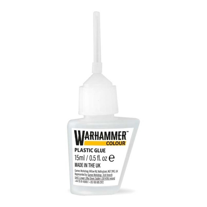 Plastic glue.