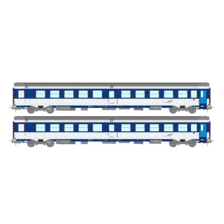 Set of 2 AMBULANCE SO cars, SNCF.