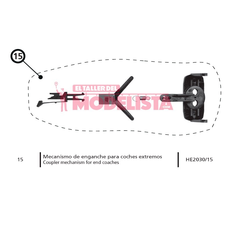 Befestigungsmechanismus für extreme Autos.