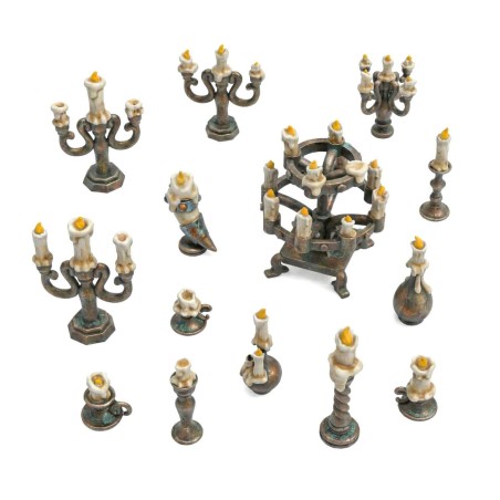 Candle holders.