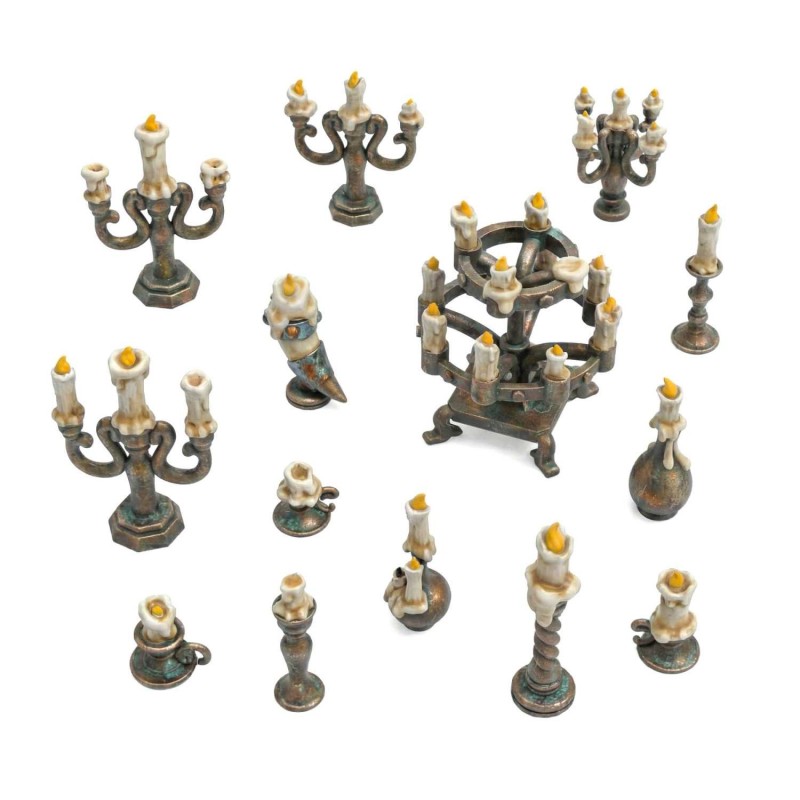 Candle holders. Candle holders.