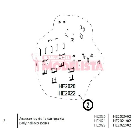 Accessori per il corpo.