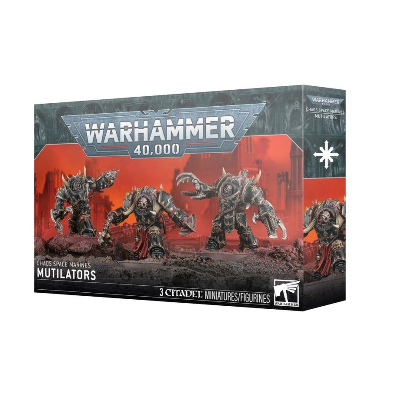 Space Marines do Caos: Mutiladores.