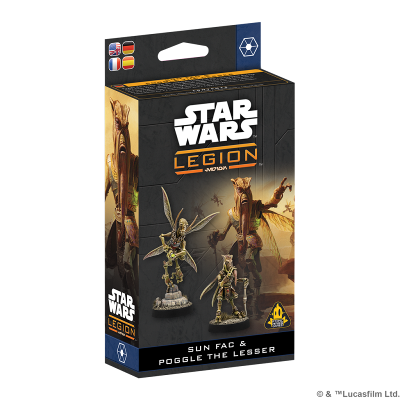 SW Legion: Sun Fac & Poggle der Geringere.