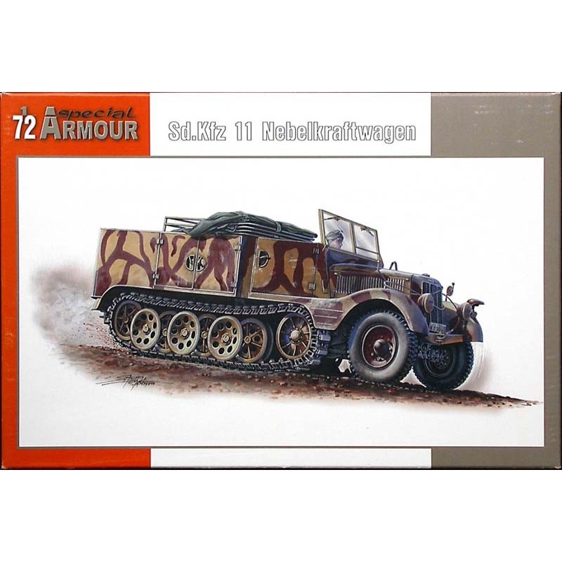 SdKfz 11/4 Nebelkraftwagen.