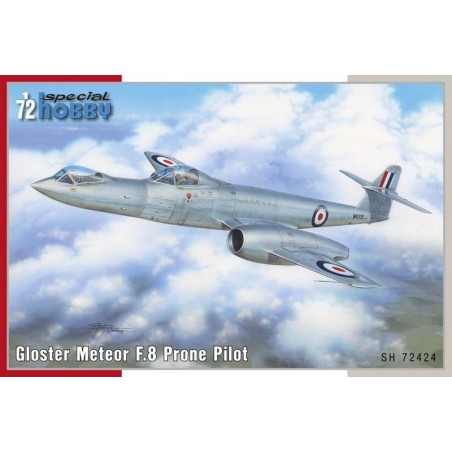 Gloster Meteor F.8 Prone Pilot.