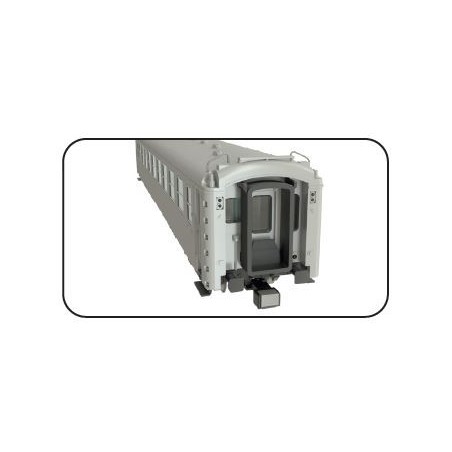 3-unit pack of 5000 coaches, BBD4 baggage + BB1 2nd + AAB mixed. RENFE.