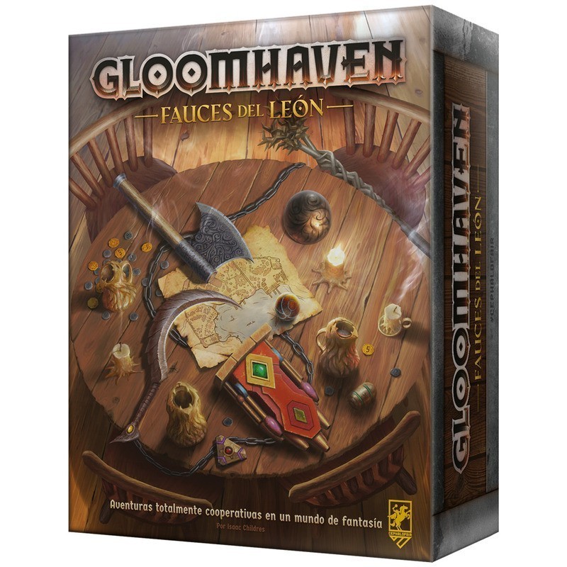 Gloomhaven. Les mâchoires du lion.