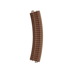 Voie courbe 360 mm (30°).