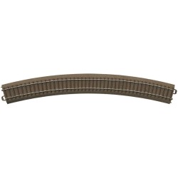 Curved Track Radius 643.6 mm. Curve 30°. (R5).