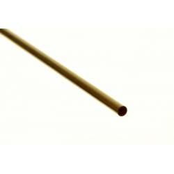 Round brass tube, 3 x 0,45 mm.