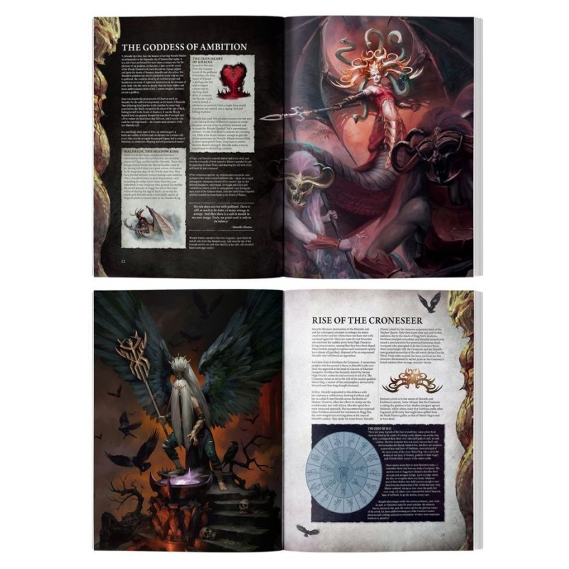 Warhammer Age Of Sigmar – Krethusa La Cronoveedora, Miniatura De Los Hijos De Khaine, Kit De Plástico Sin Pintar Para Montar Y Coleccionar