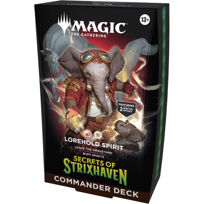 Imagen magic the gathering mazo commander espiritu de Sapientum quandrix, strixhaven, ingles