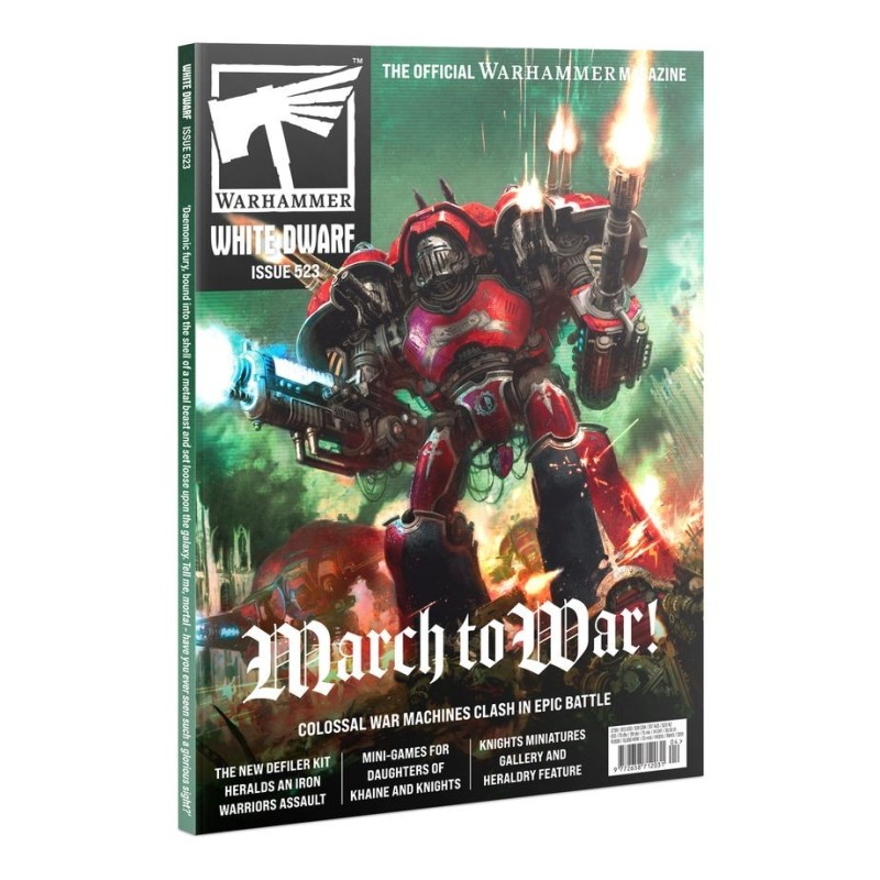 Numéro 523 du magazine White Dwarf. Avril 2026.