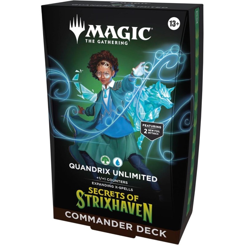 Commander deck Quandrix Unlimited MTG - Strixhaven (English) | Simic Counters