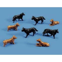 Des chiens.