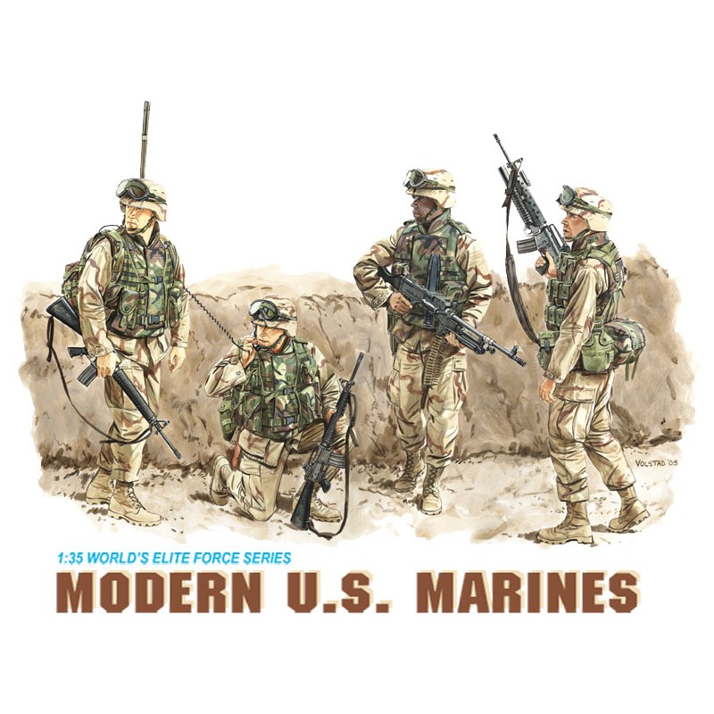 Marines modernos de EEUU. DRAGON 3027 Marines modernos de EEUU. DRAGON 3027