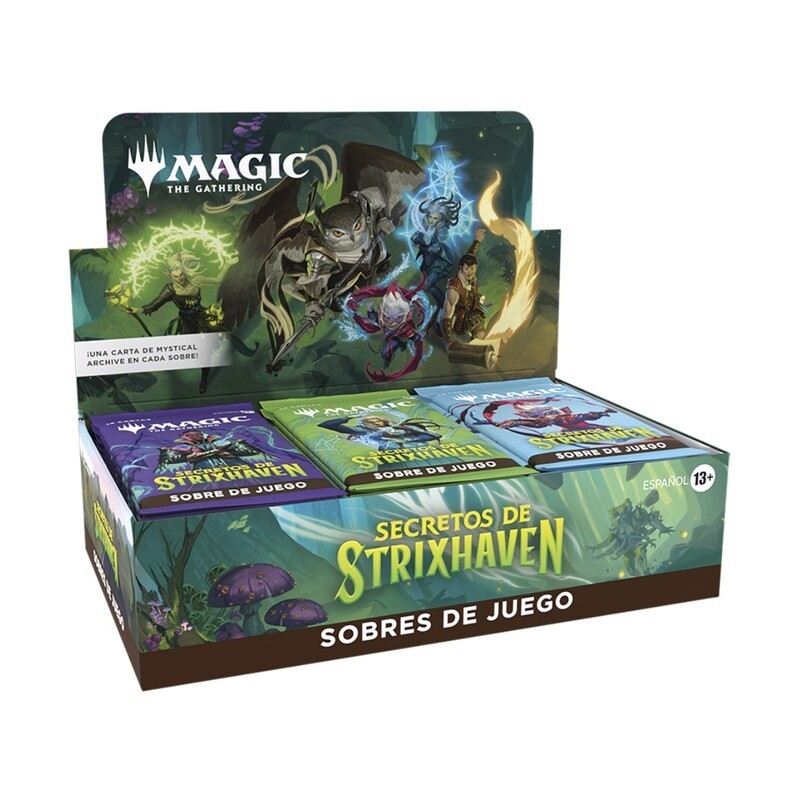 Jogue Booster Strixhaven MTG – Pacotes Secretos de Strixhaven (espanhol)