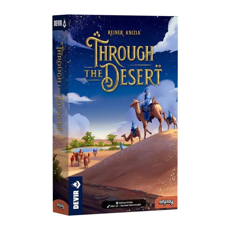 Image of the cover of the board game Through the Desert