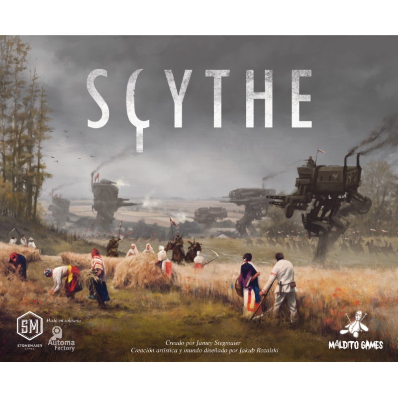 Cover image of the board game Scythe