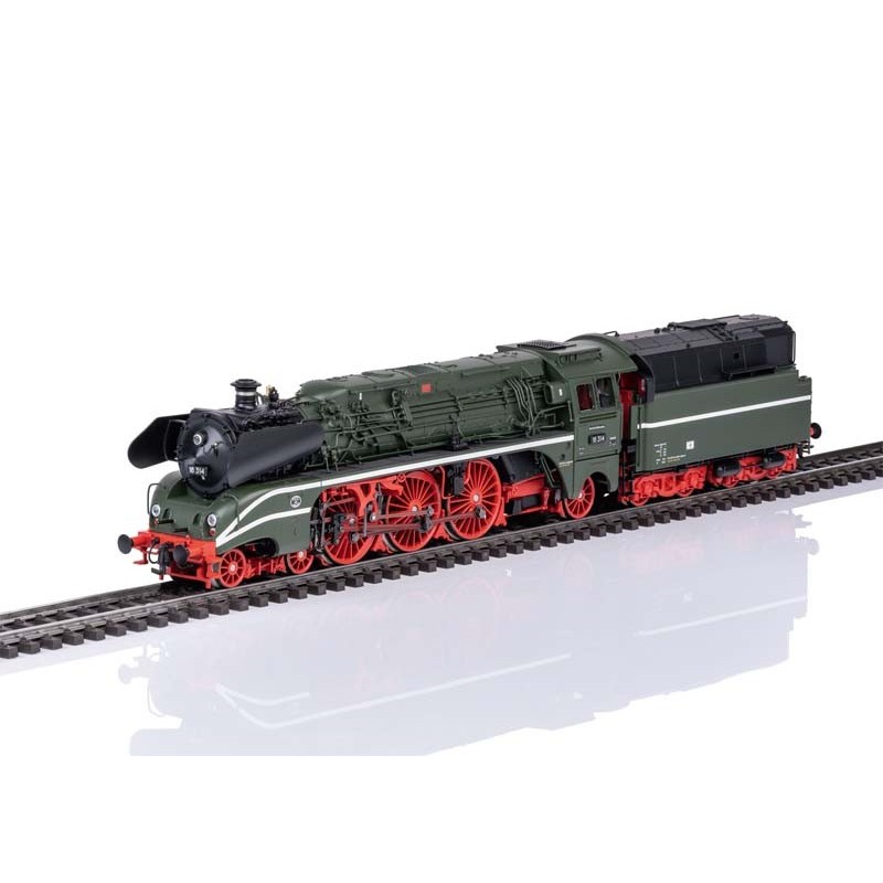 Locomotora de vapor serie 18.3, DR. Sonido y humo.
