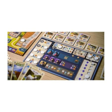 Image of the player board of Great Western Trail Second Edition