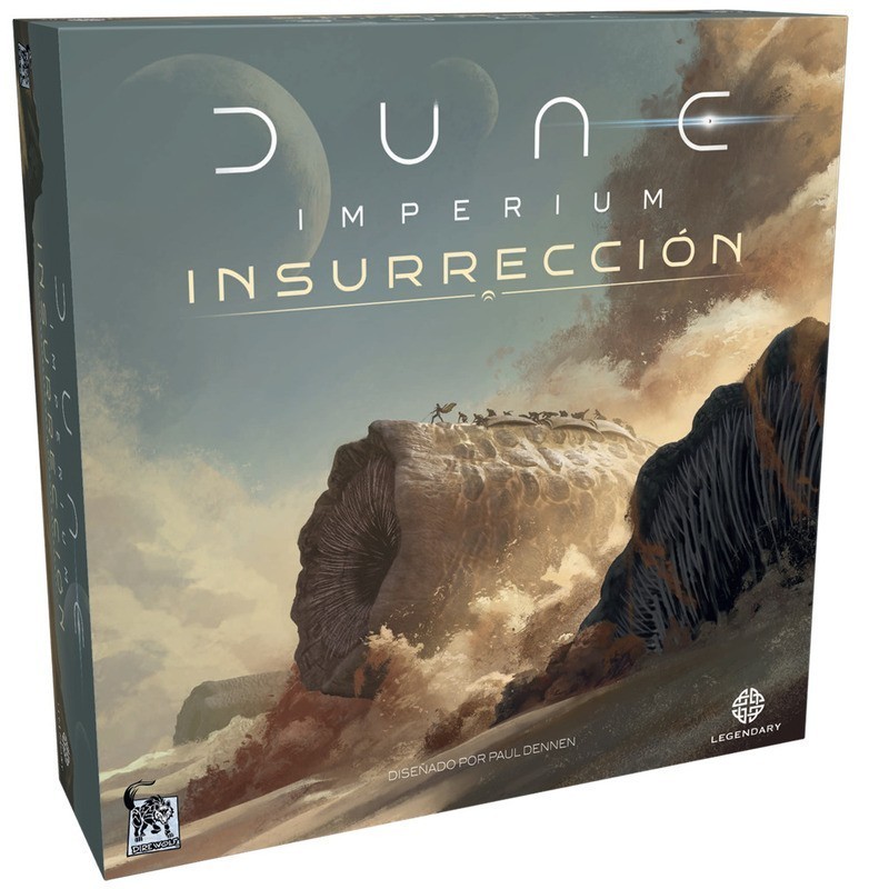 Jeu de société Dune Imperium Uprising | Eurogame Hybride Stratégique