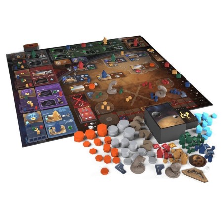 Jogo de Tabuleiro Dune Imperium Uprising | Eurogame Híbrido Estratégico