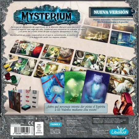Acheter un jeu de société Mysterium | Mystère et Déduction familiale