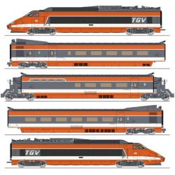TGV PSE, Rame 112, SBB. 5 coaches.