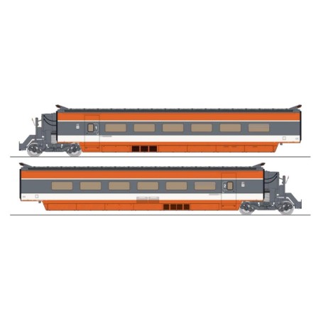 TGV PSE, Rama 112, 2 voitures. SBB.