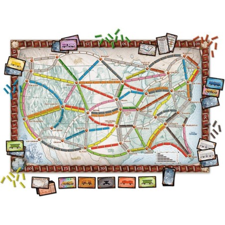 Compra Adventurers to the Train Gioco da Tavolo | Strategia per il percorso familiare