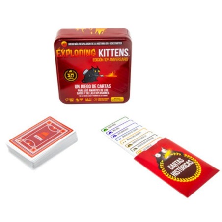 Acquista EXPLODING KITTENS edizione per il decimo anniversario | Gioco di carte divertente. Acquista EXPLODING KITTENS edizione per il decimo anniversario | Gioco di carte divertente.
