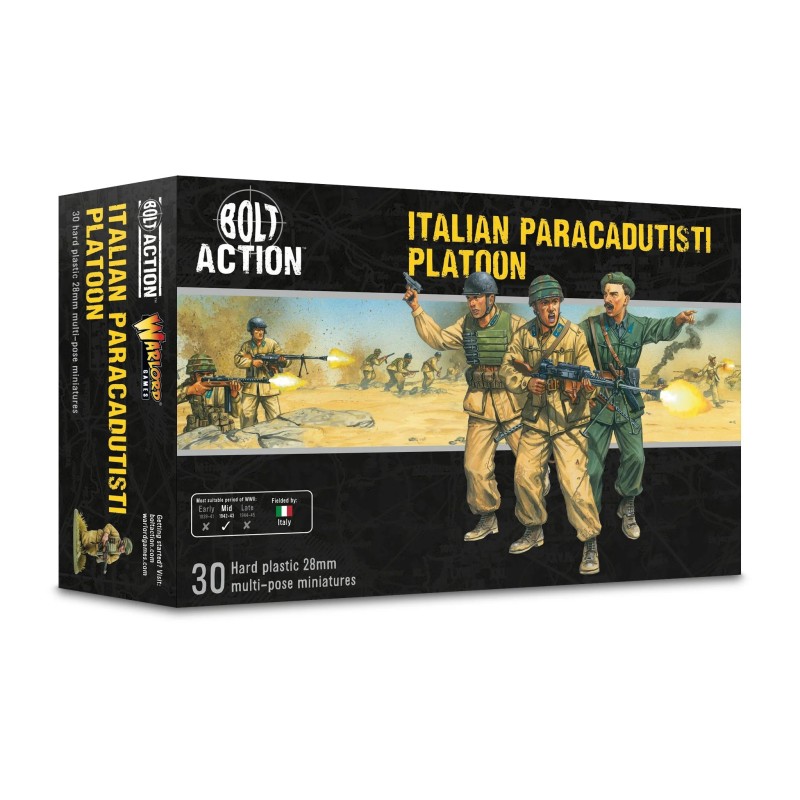 Italian Paracadutisti Platoon.