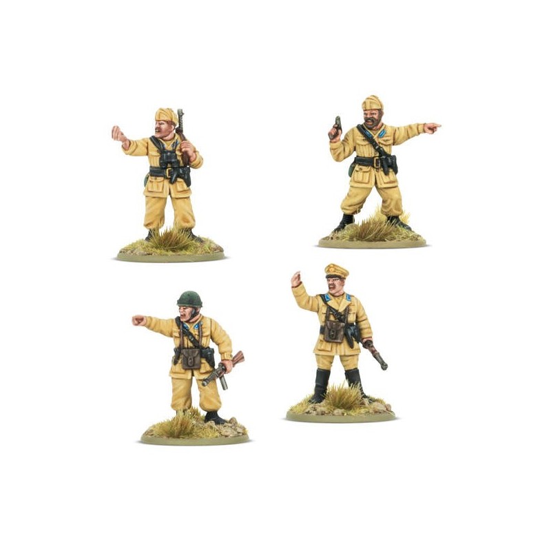 Italian Paracadutisti Platoon Commanders.