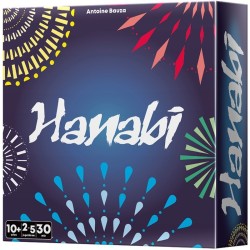 Gioco di carte cooperativo e deduzione di Hanabi.