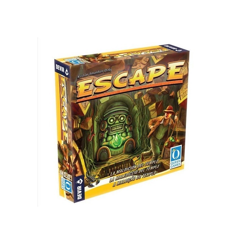 Achetez le jeu de société Escape The Curse of the Temple | Coopérative en temps réel