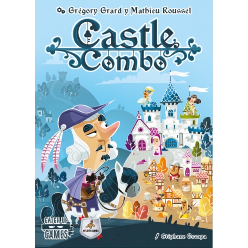Jeu de cartes combiné Château et stratégie