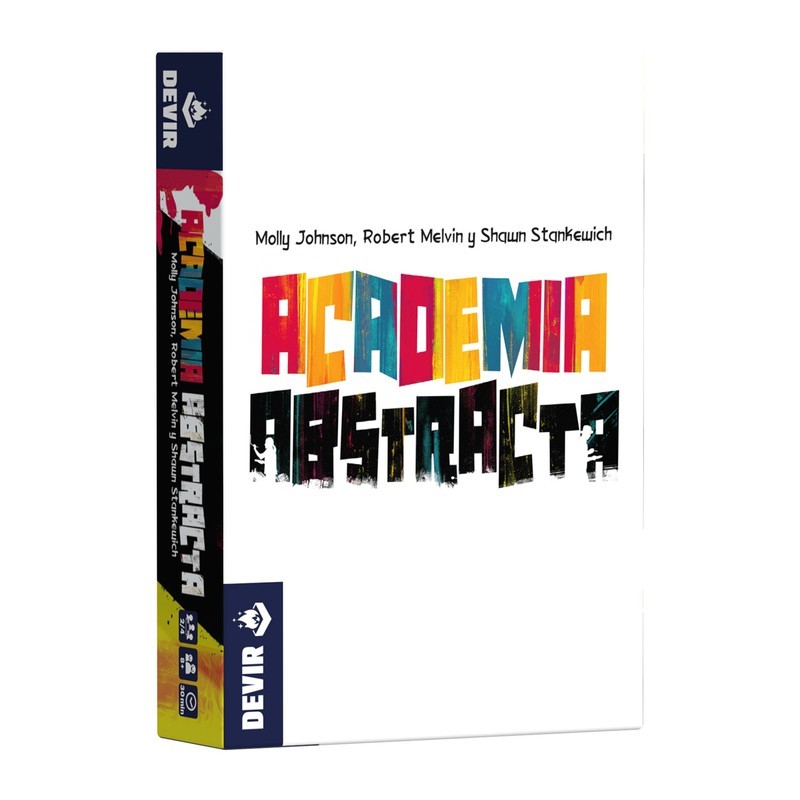 Cover art image of the abstract card game Abstract Academy.