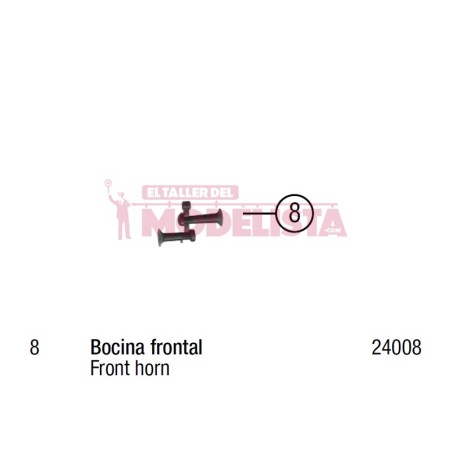Front horn RENFE 316.
