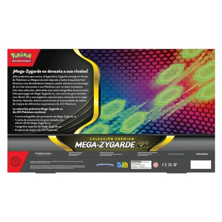 Buy Mega Zygarde ex Premium Box 2026 Spanish Edition Back Art