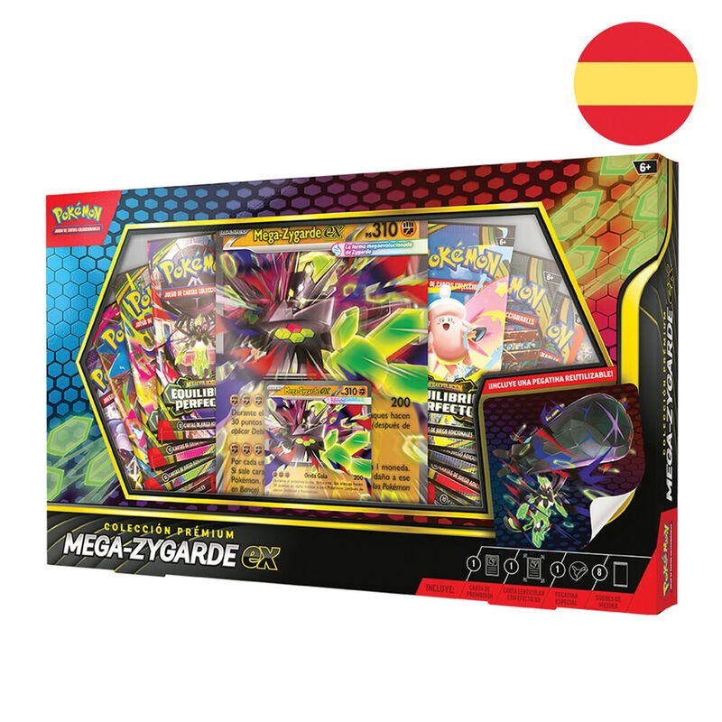 Pokemon: Ex Premium Box 2026 Mega Zygarde Español